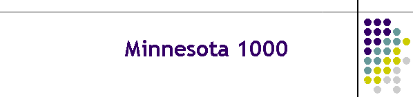 Minnesota 1000